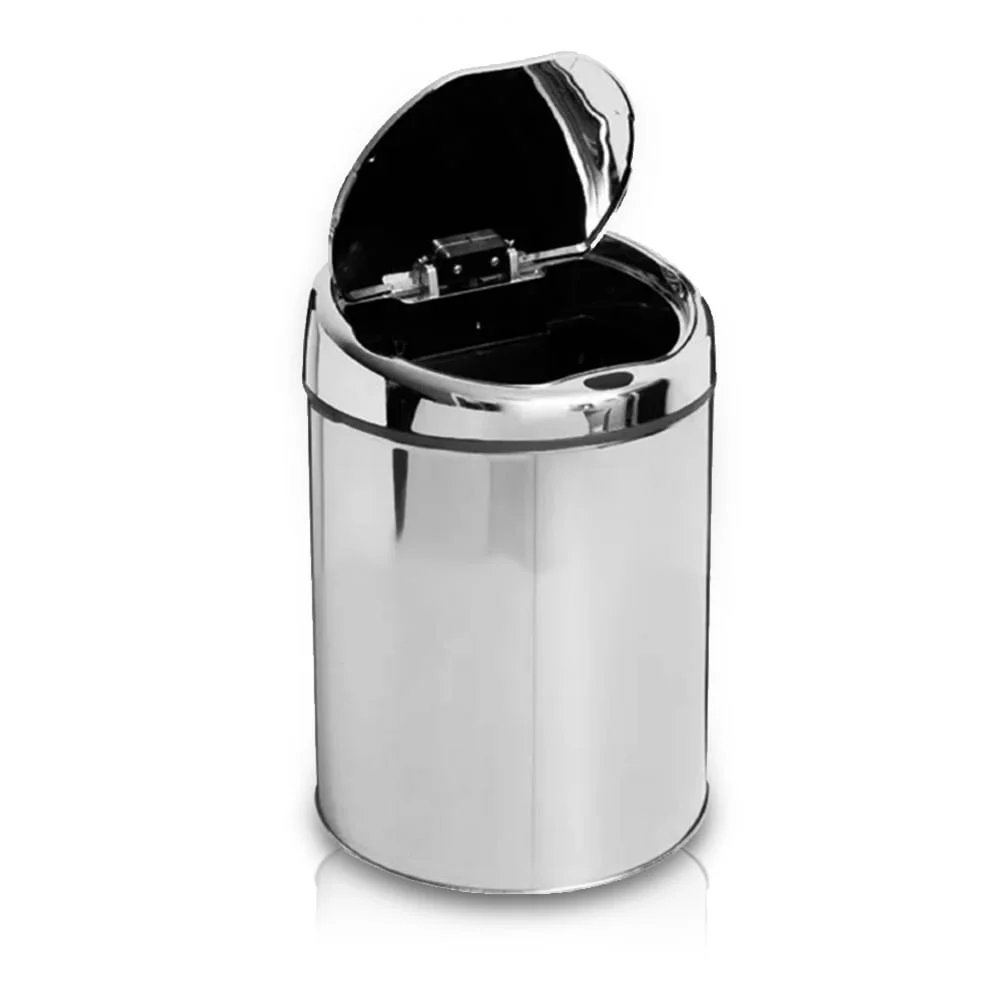 Lixeira Automática com Sensor em Aço Inoxidável 3 Litros NKF - Outlet