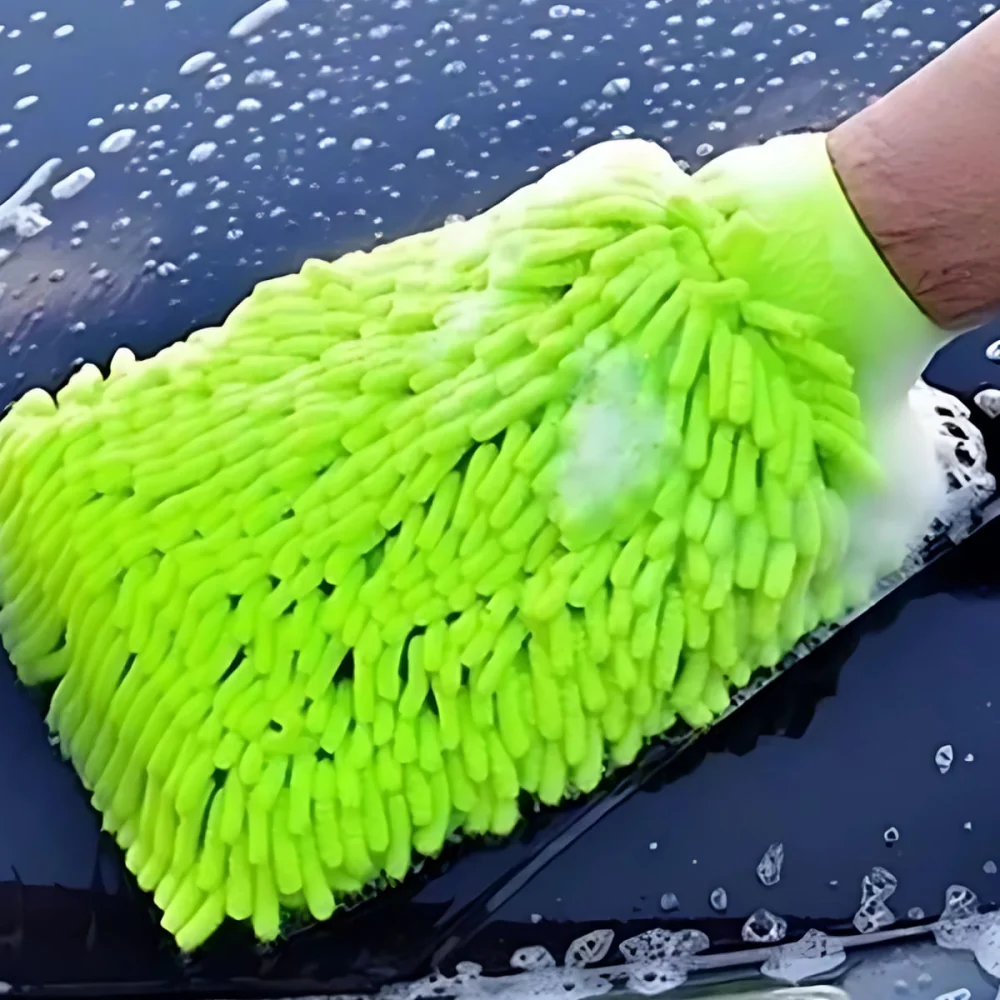 Luva em Microfibra Dupla Face Limpeza AU309 Multilaser