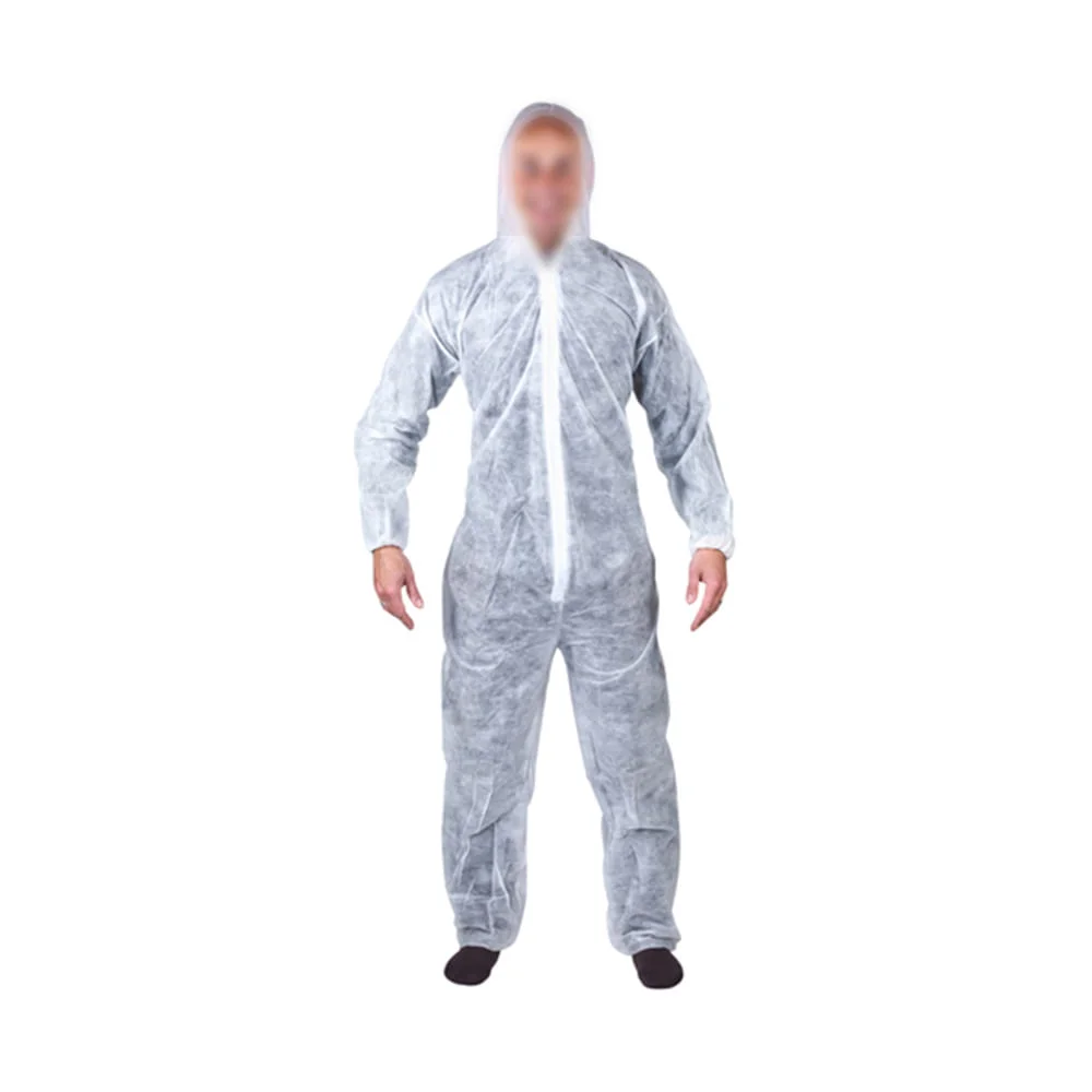 Macacão Descartável com Capuz Branco XL 489000 Wolfcraft