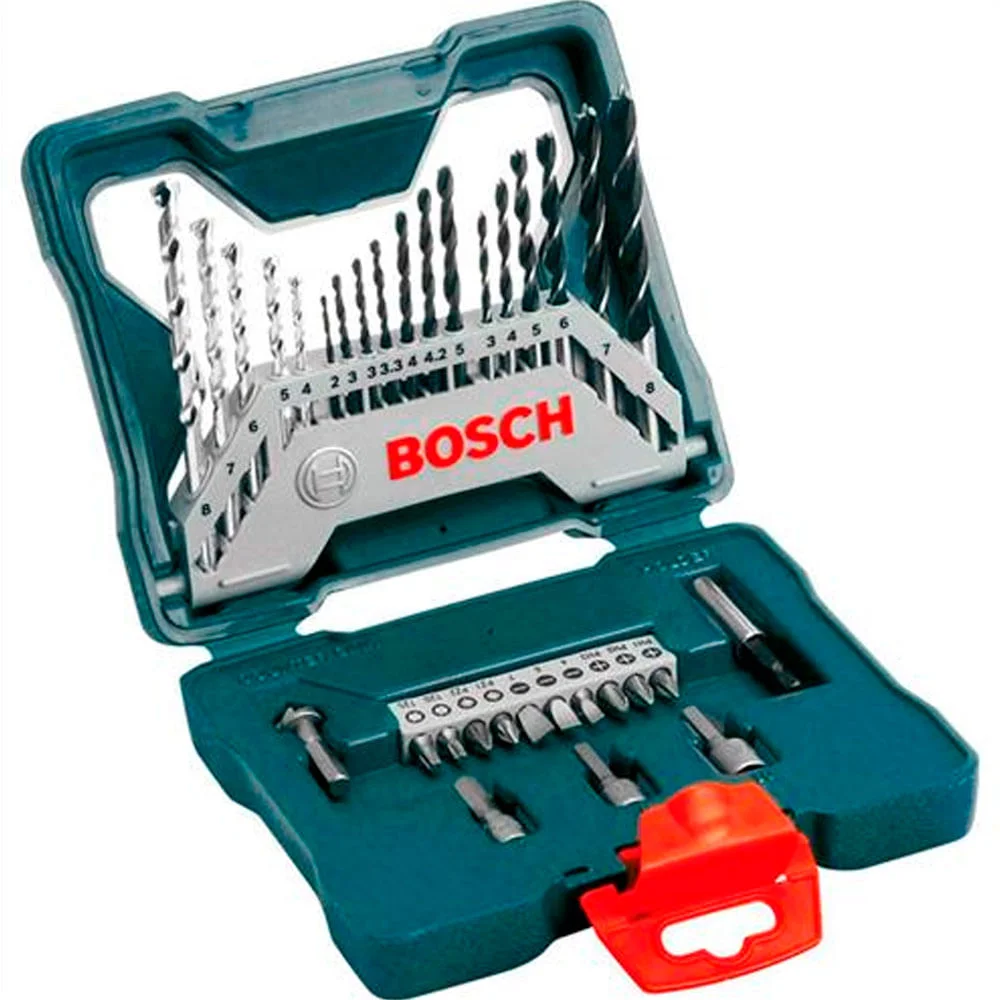 Maleta de Brocas X-Line com 33 Peç Bosch