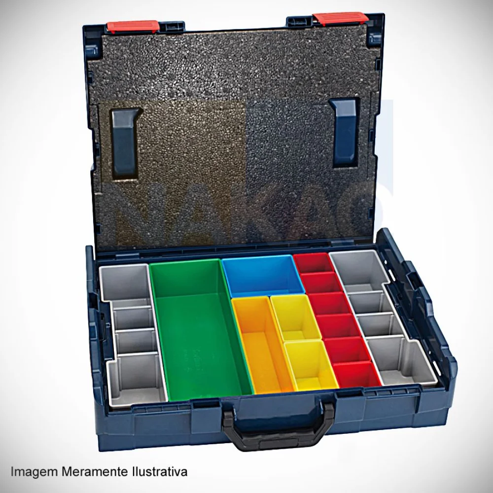 Maleta L-BOXX 102 com 13 Divisória Bosch