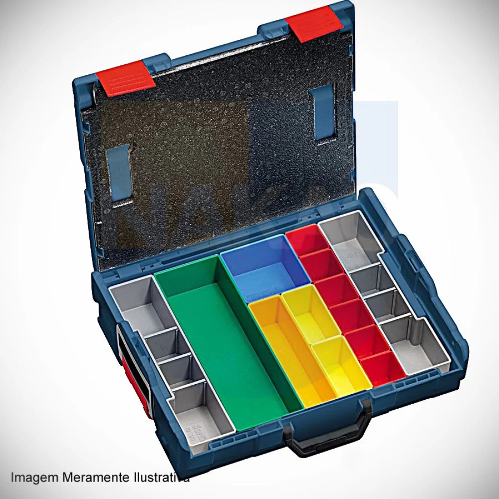 Maleta L-BOXX 102 com 13 Divisória Bosch