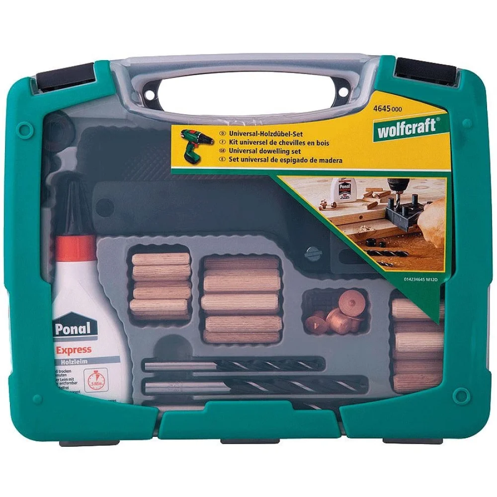 Maleta Universal de Cavilhas 464500 Wolfcraft