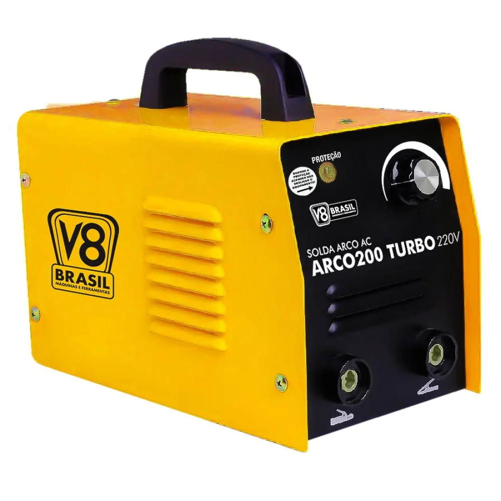 Máquina de Solda Arco 200 Turbo V8 Brasil 220 Volts