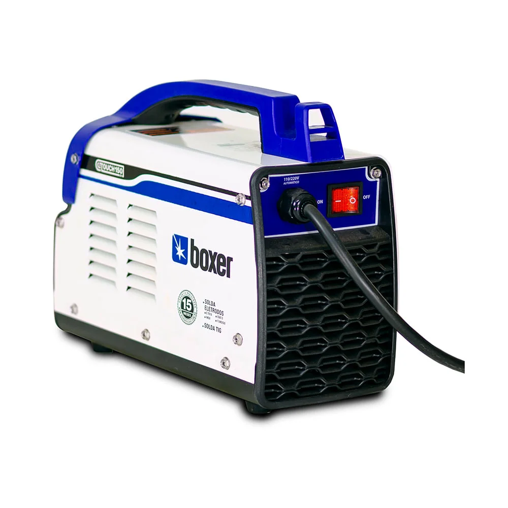 Máquina de Solda Inversora Touch 150 BV 1510022 Boxer Bivolt