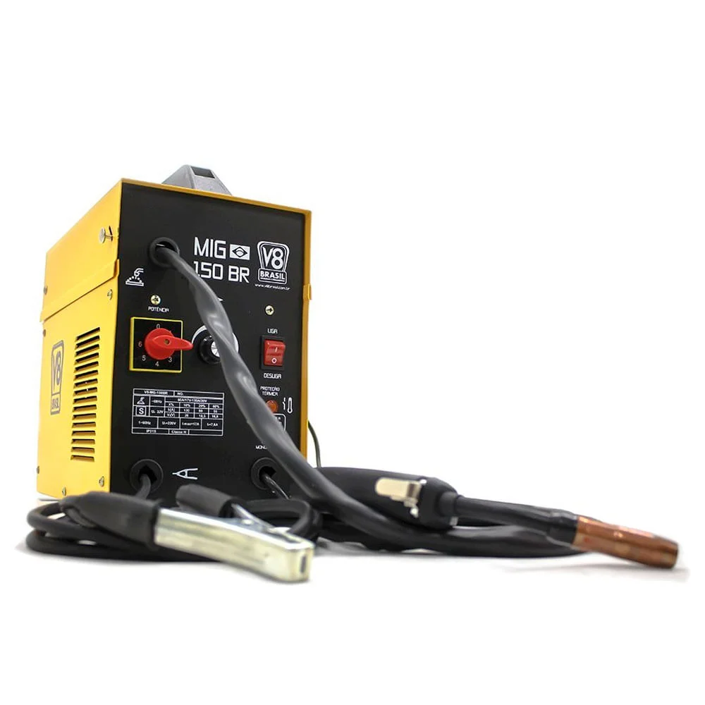 Máquina de Solda MIG 150 BR 6477 V8 Brasil 220 Volts