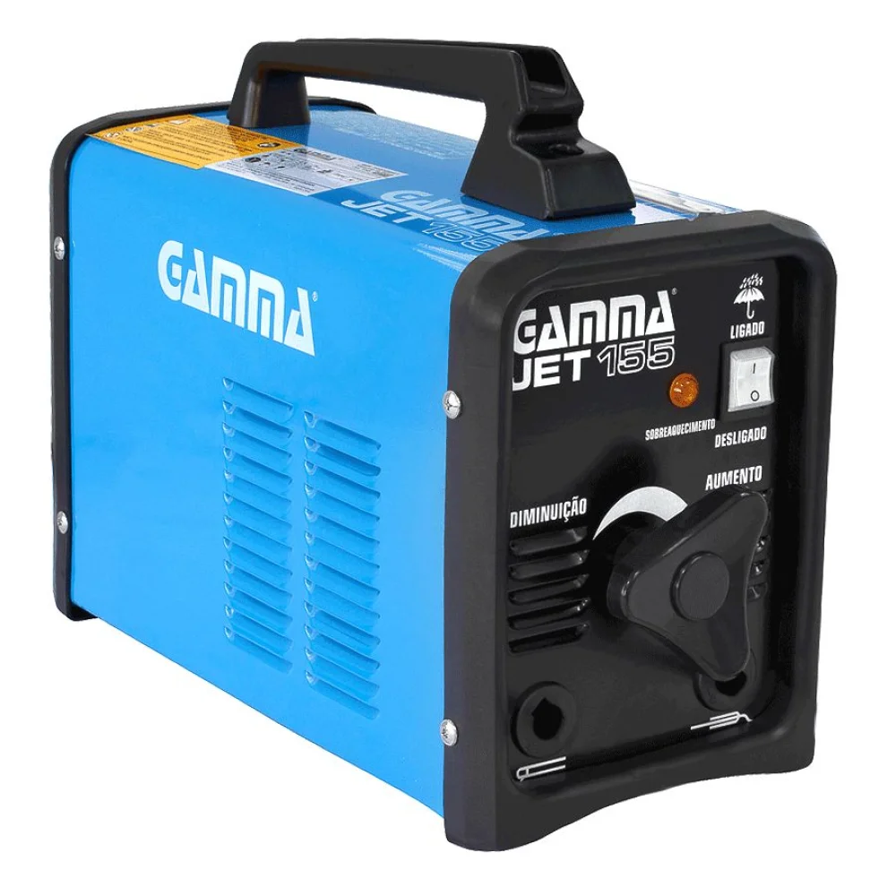 Máquina de Solda Monofásico Jet 155 3465GBR2 Gamma Ferramentas 220 Volts