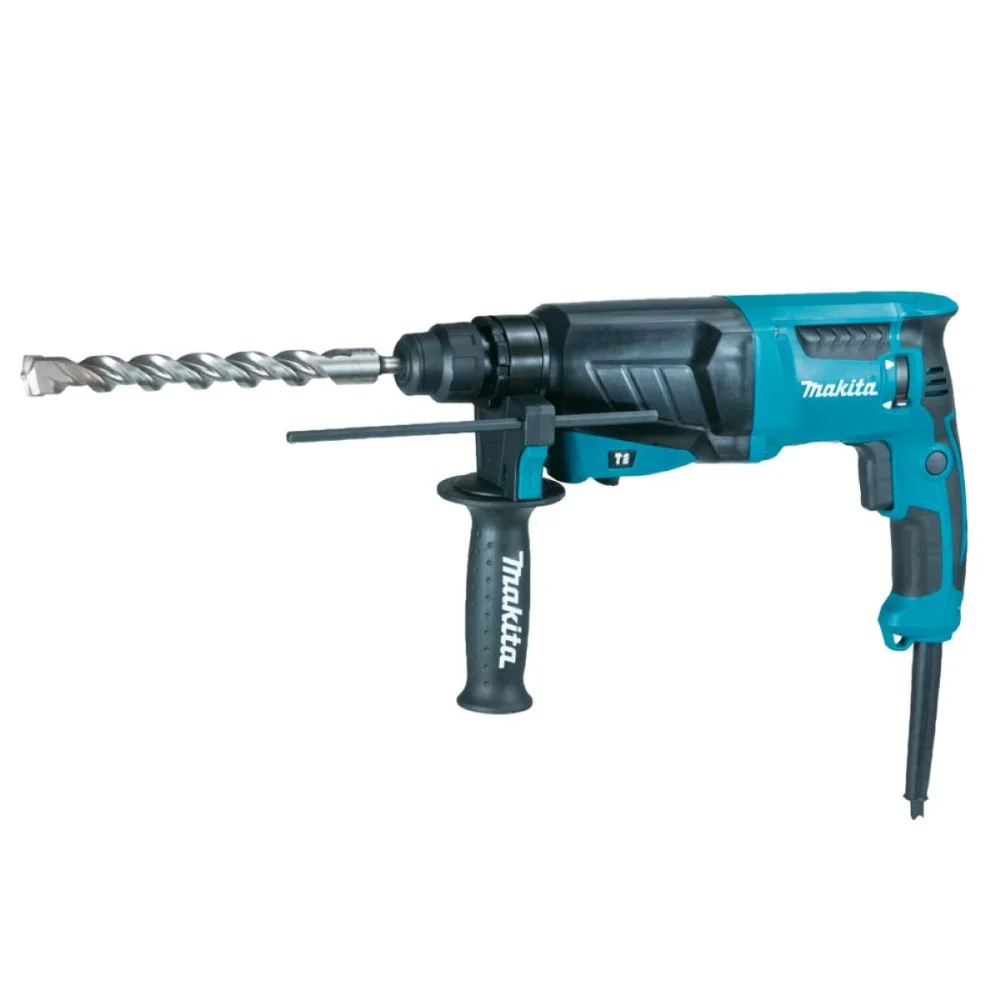 Martelete Combinado 26mm 830 Watts e Maleta para Transporte HR2630J Makita Outlet 220 Volts
