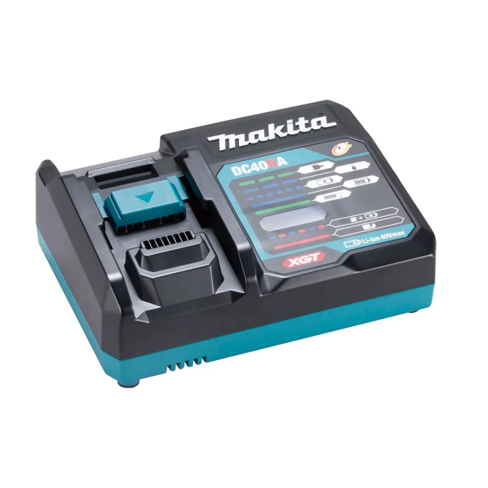 Martelete Combinado 28mm à Bateria e 2 Baterias 40V Max HR001GM201 Makita 220 Volts
