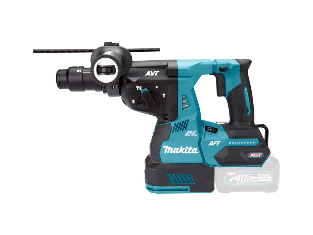 Martelete Combinado 28mm à Bateria Não acompanhacom Bit 40V XGT HR002GZ Makita