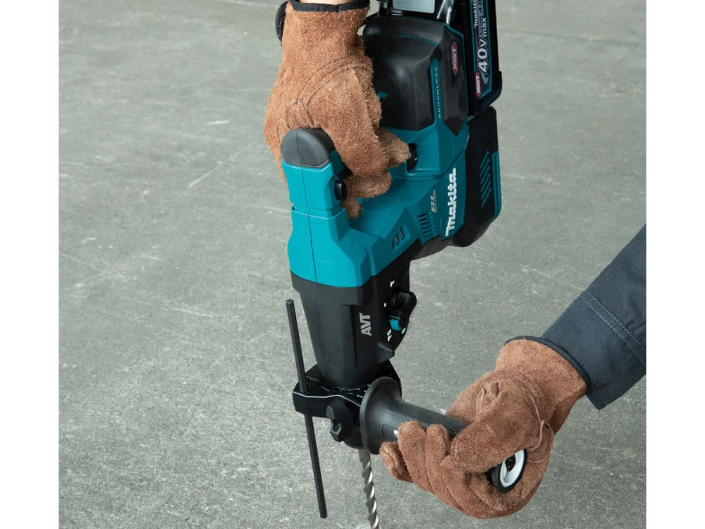 Martelete Combinado 28mm à Bateria Não acompanhacom Bit 40V XGT HR003GZ Makita