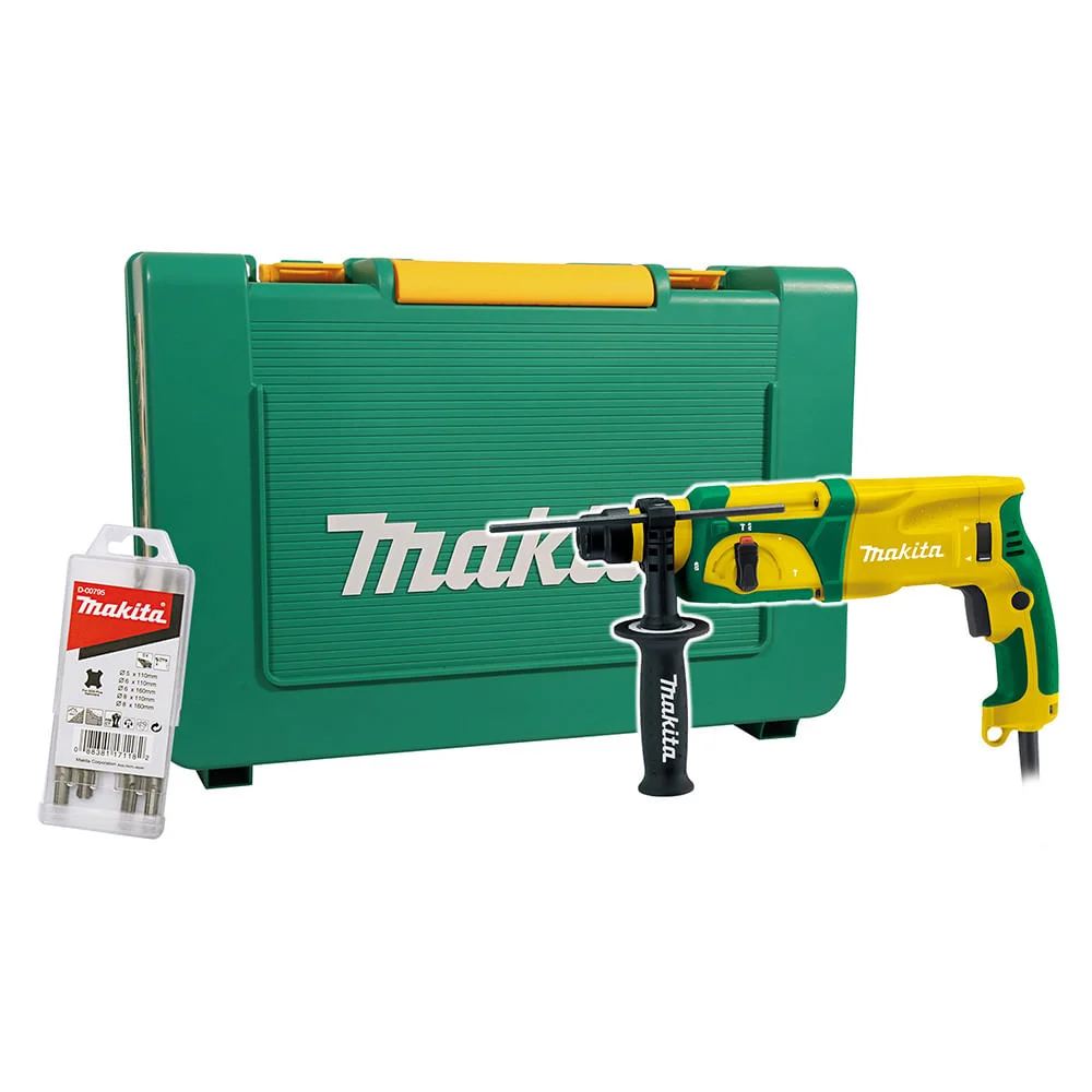 Martelete Combinado 800 Watts 24mm HR2470BR Makita 110 Volts