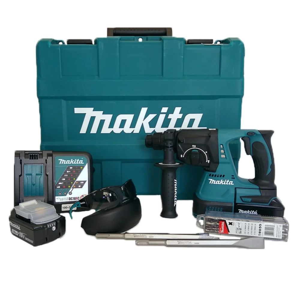 Martelete Combinado à Bateria 18V DHR242RFE P Makita