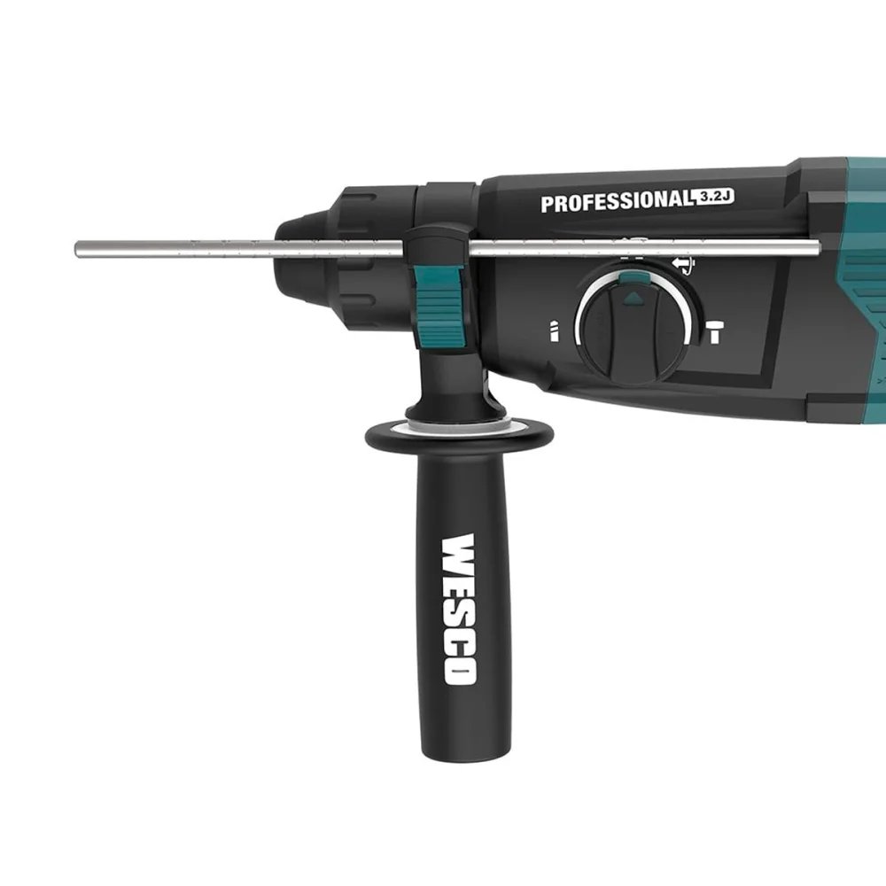 Martelete Perfurador Rompedor 28mm 900 Watts e Maleta WS3228K Wesco