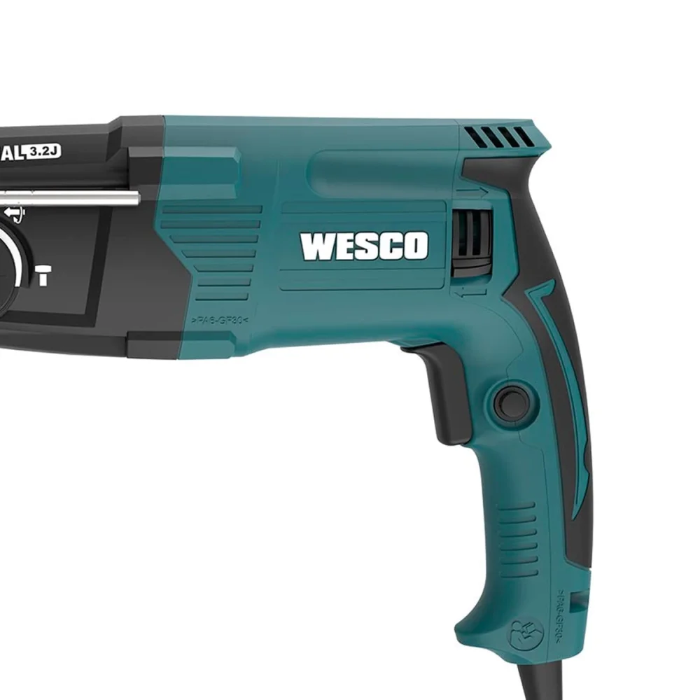 Martelete Perfurador Rompedor 28mm 900 Watts e Maleta WS3228K Wesco