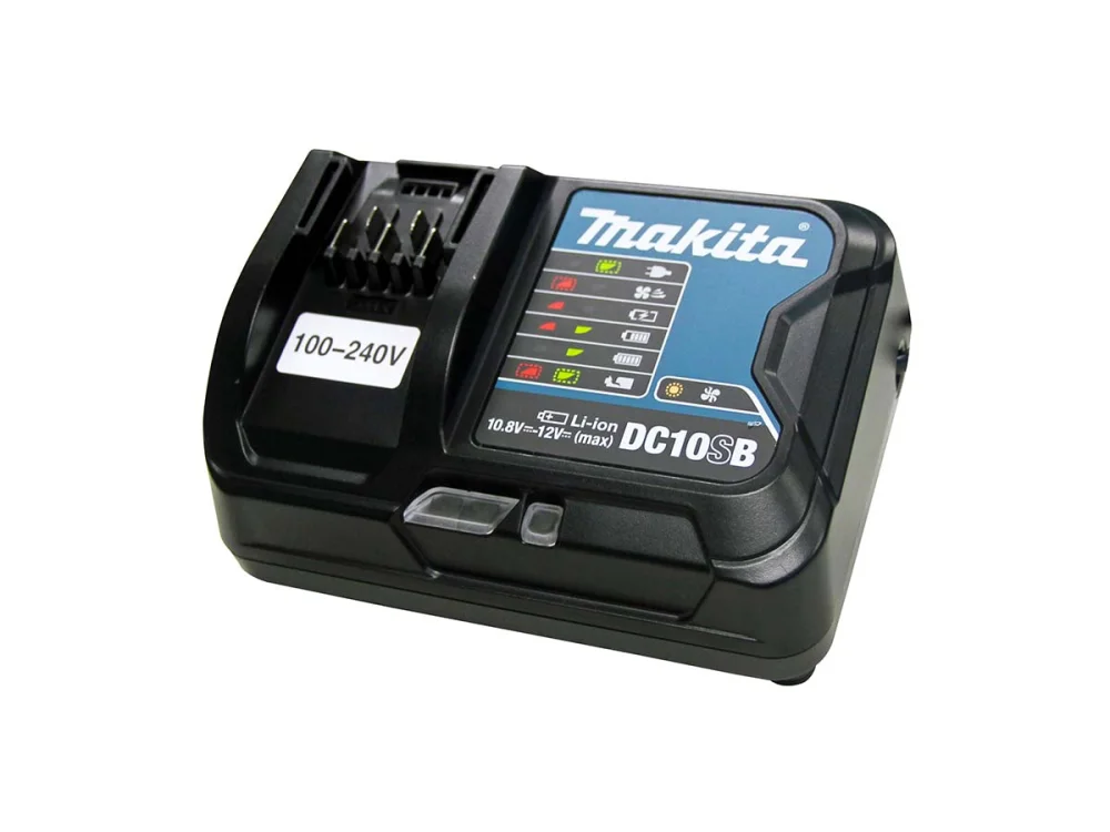 Martelete Rotativo 12V e Óculos Brocas Ponteira Talhadeira HR166DSAJ P Makita