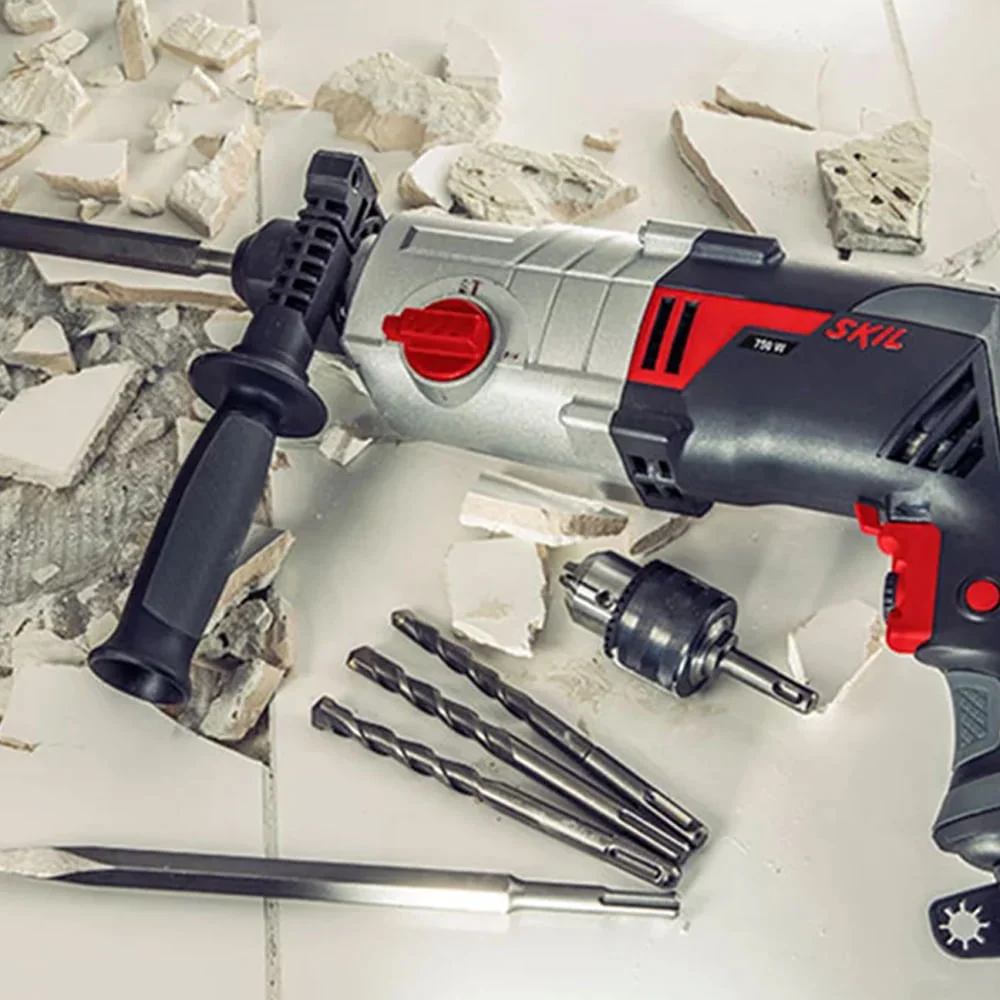 Martelo Eletropneumático SDS 1859 750 Watts com Maleta e Acessórios Skil