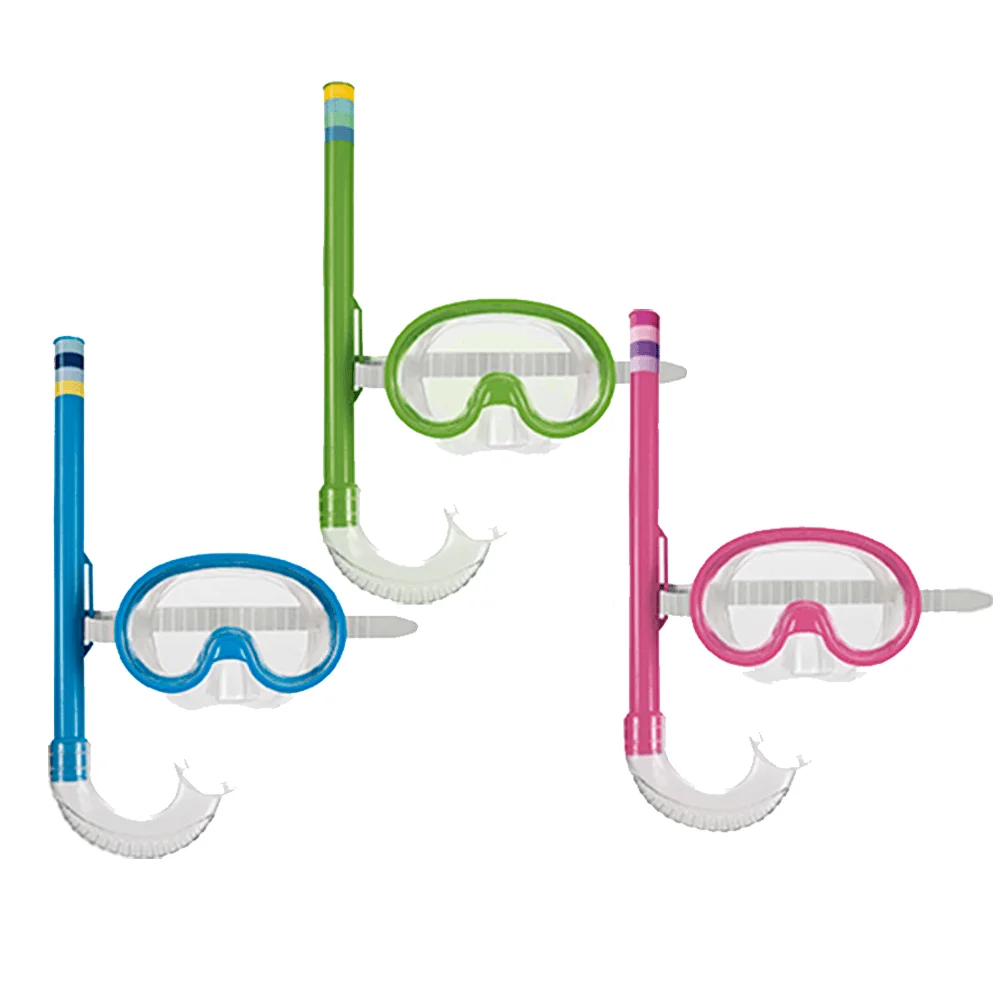 Máscara de Mergulho e Snorkel Juvenil 1885 Mor Sortida