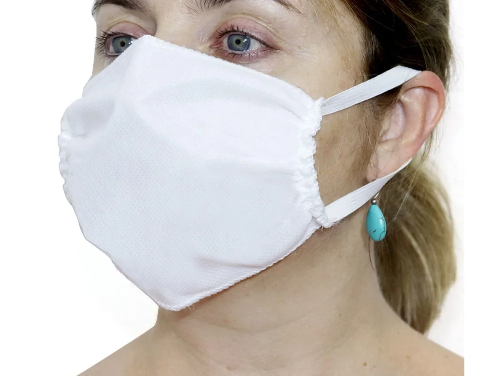 Máscara de Proteção Facial Lavável com 100 Unidades
