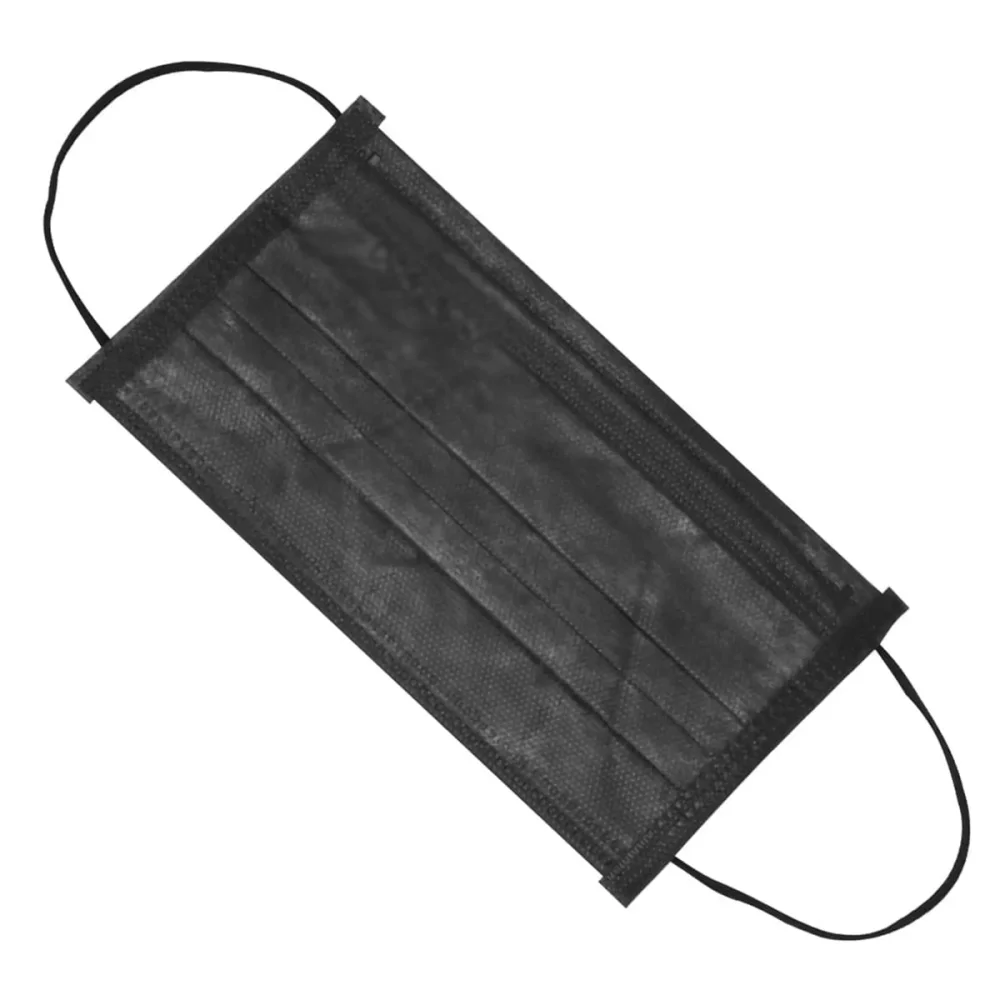 Máscaras Infantil Tripla Camada Descartável Preta 001123-I SPk 25 Unidades