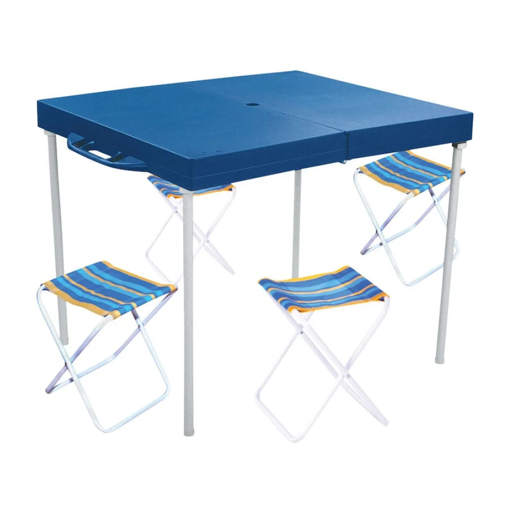 Mesa Prática com Banquetas 003403 Mor