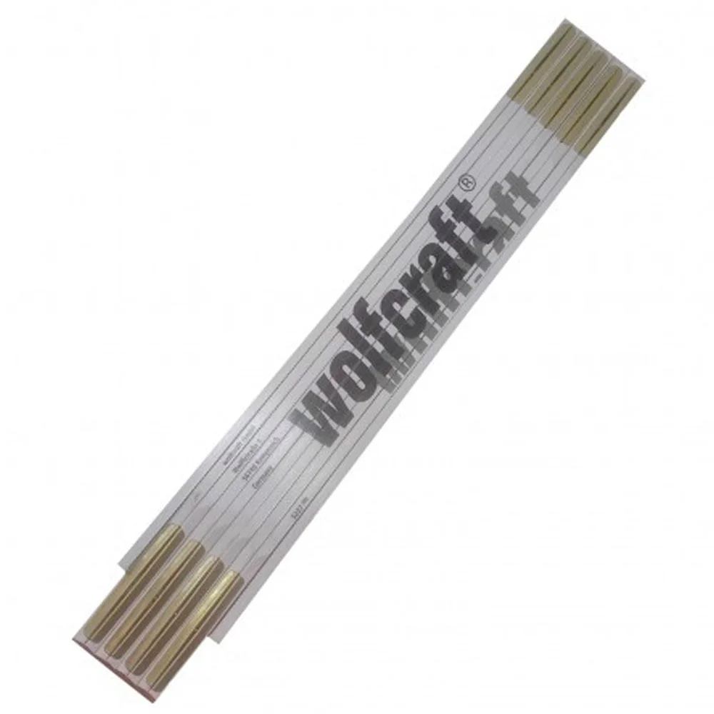 Metro de Madeira de Precisão 2 metros 522700 Wolfcraft