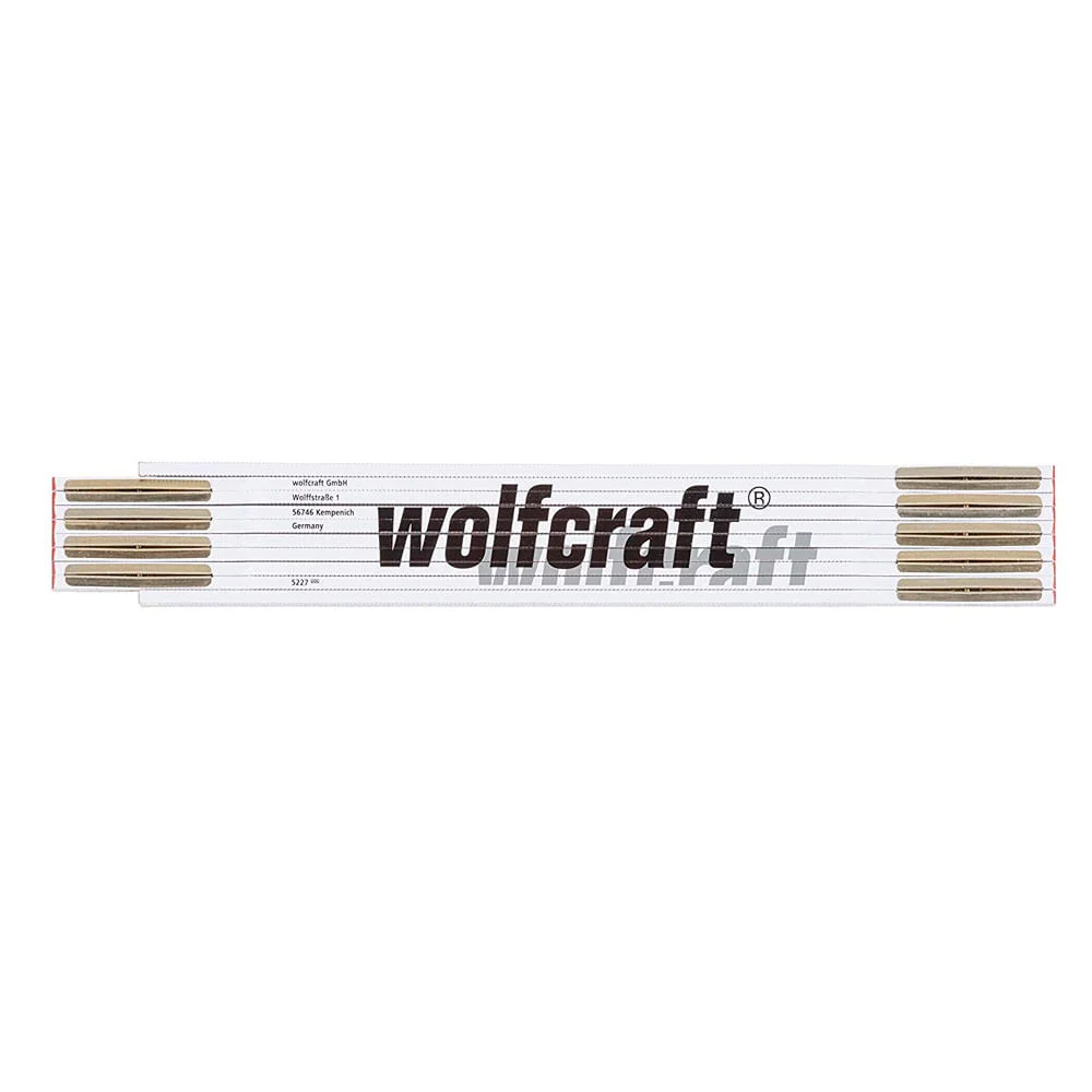 Metro de Madeira de Precisão 2 metros 522700 Wolfcraft