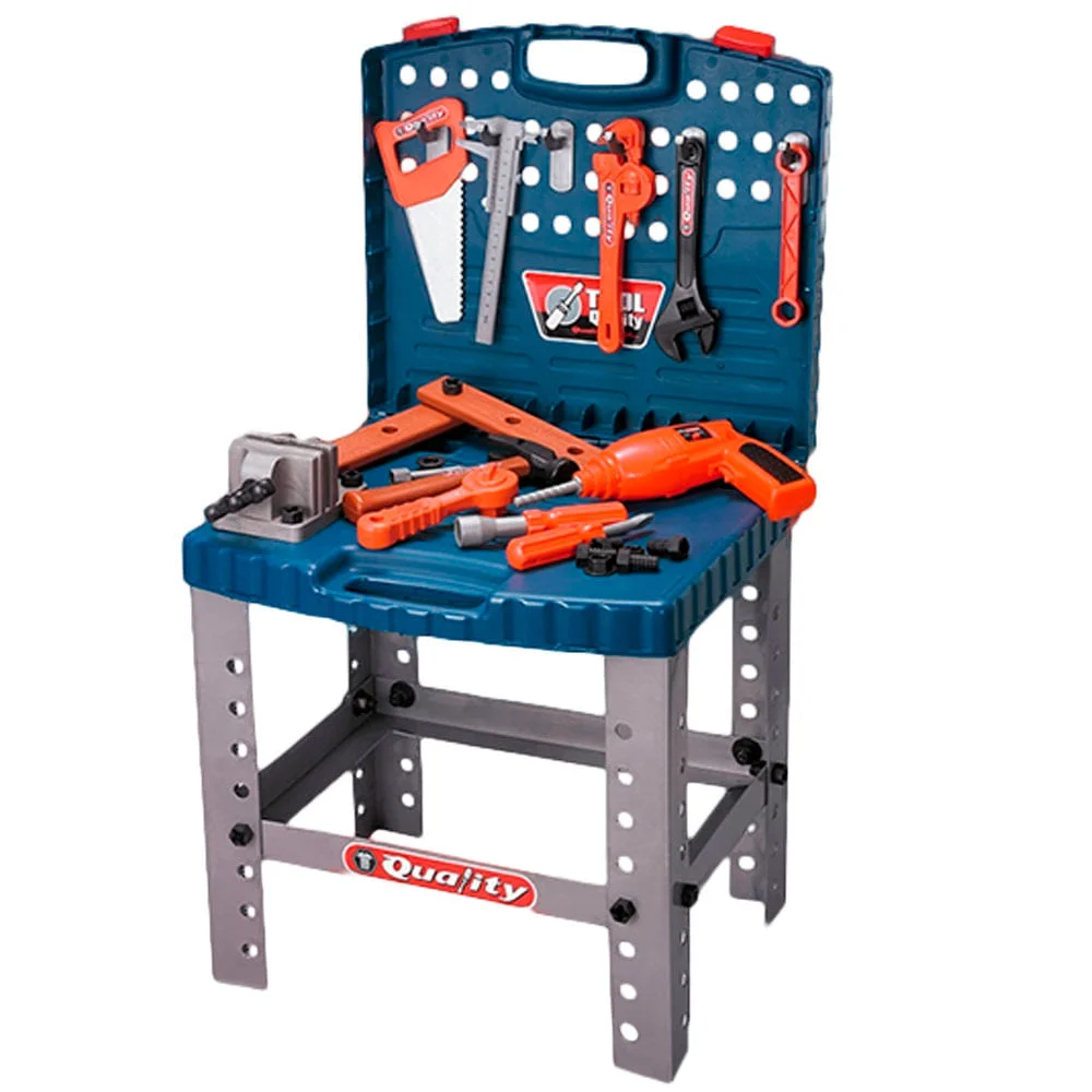 Meu Super Kit de Ferramentas e Bancada e Maleta 489400 Bel Brink