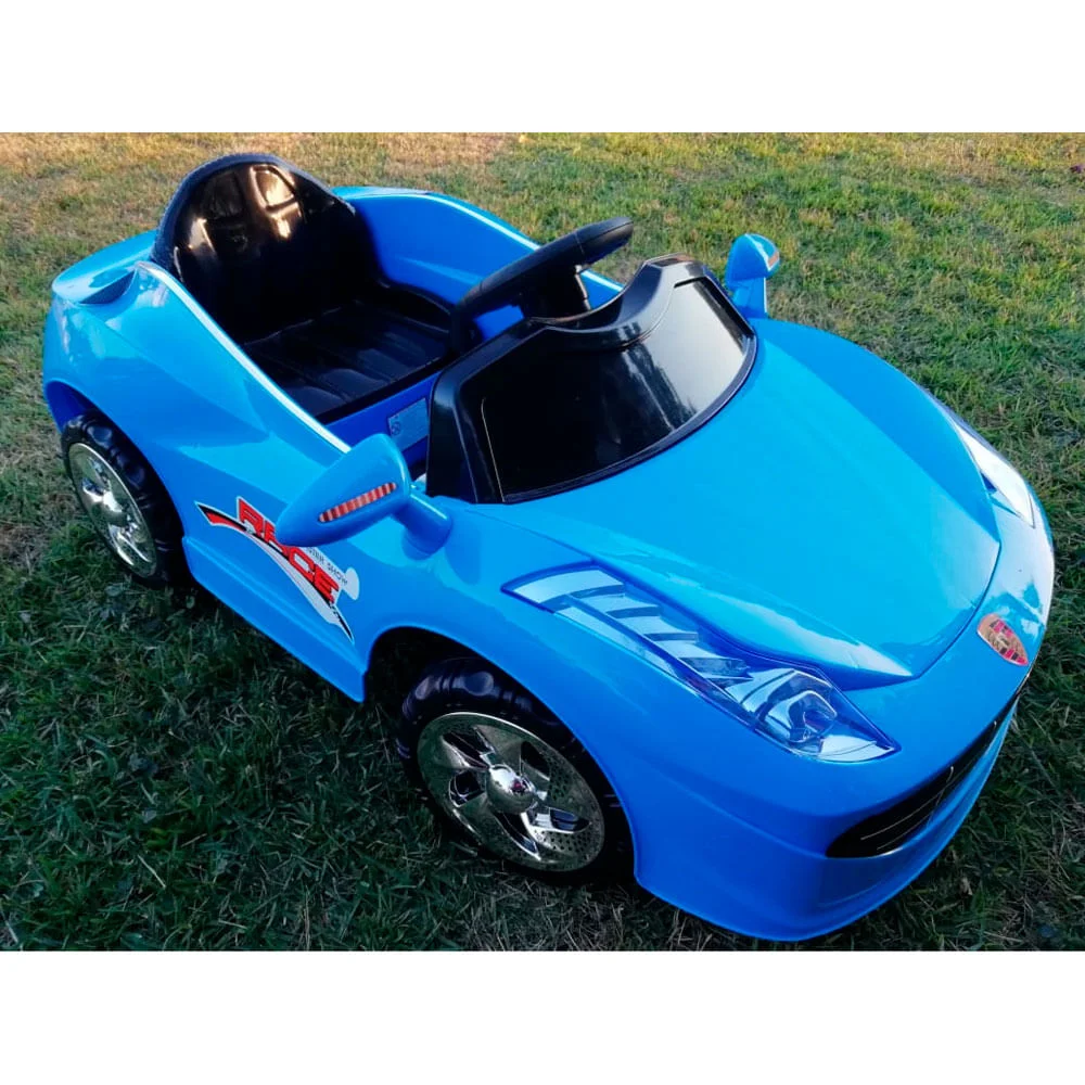 Mini Carro Elétrico Infantil BW005A Import Azul