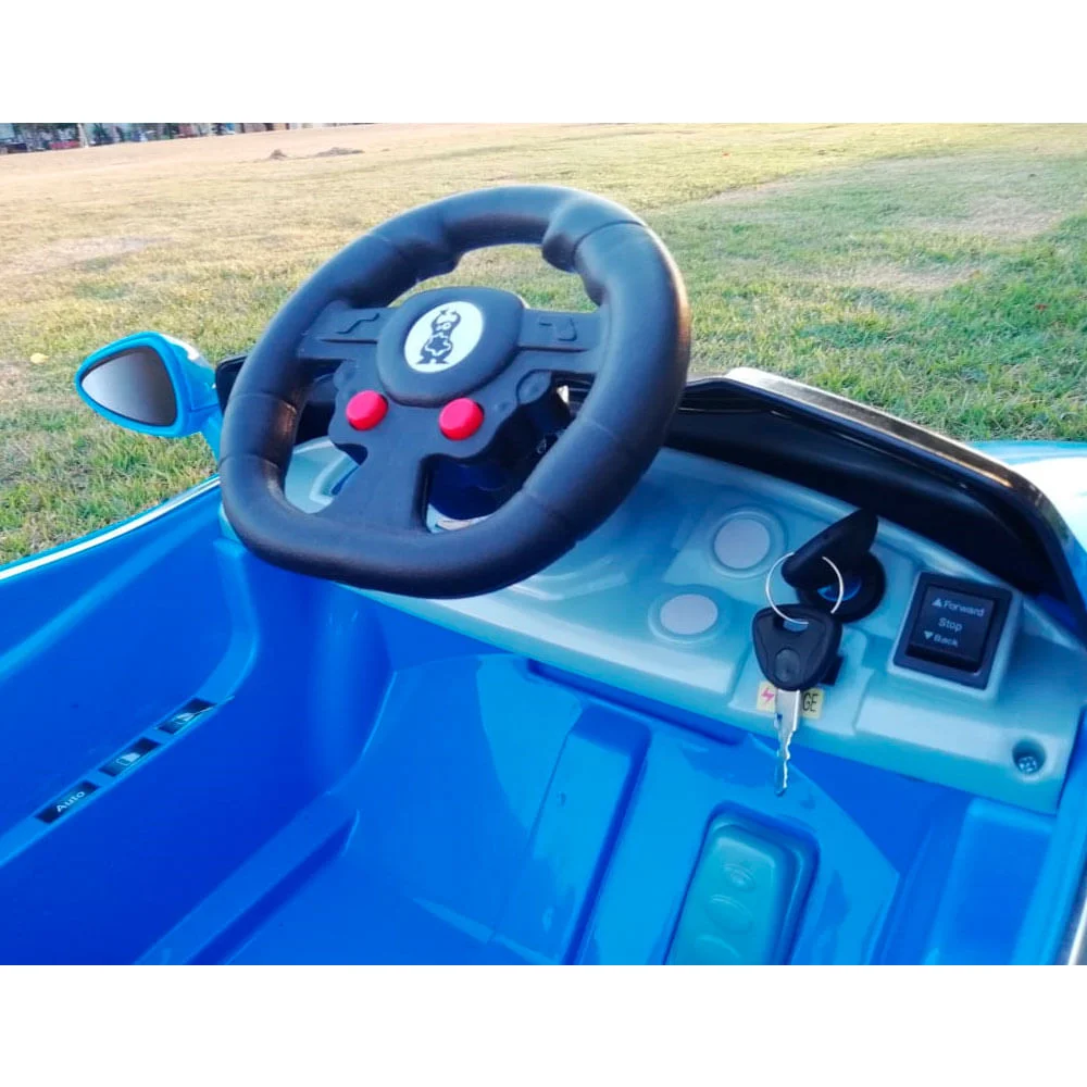 Mini Carro Elétrico Infantil BW005A Import Azul