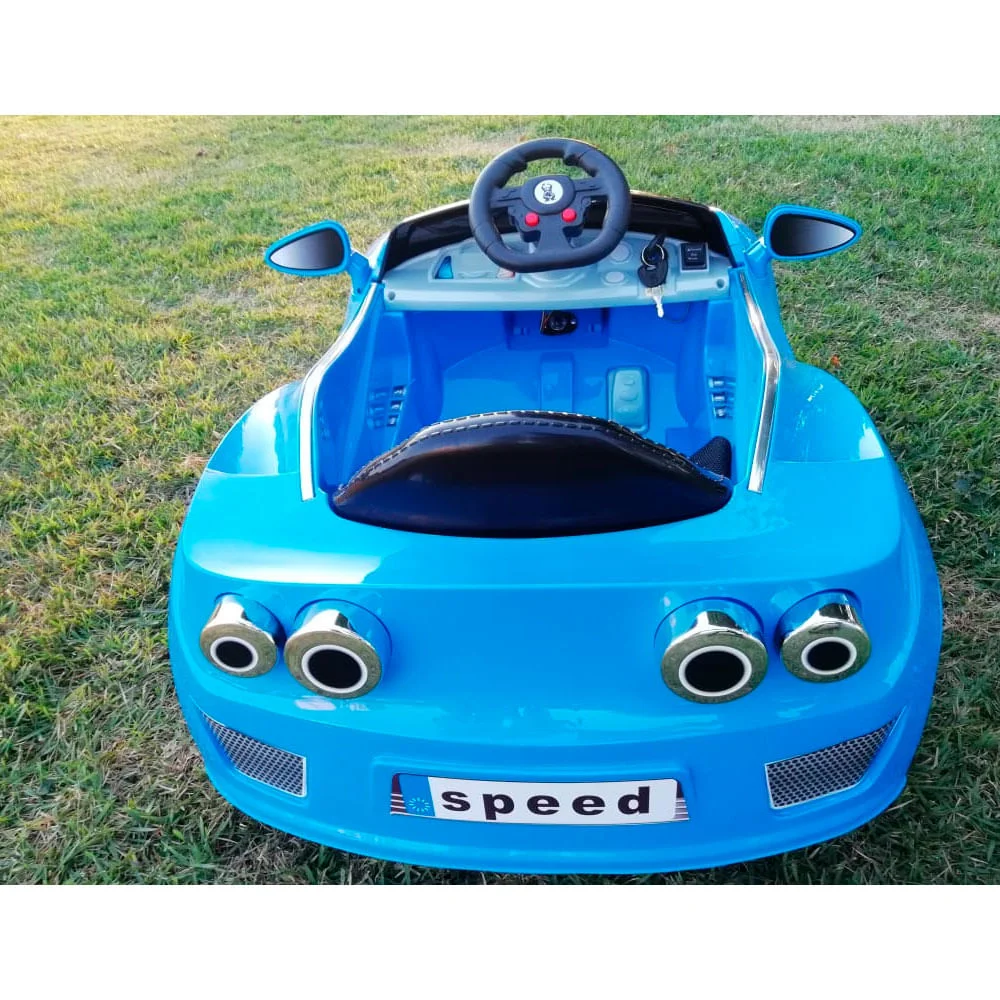 Mini Carro Elétrico Infantil BW005A Import Azul