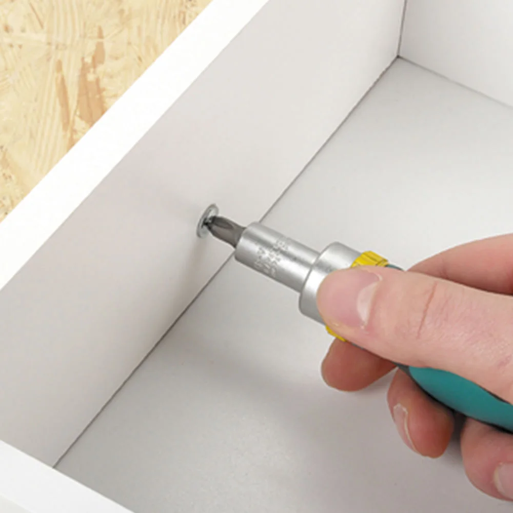 Mini Chave com Catraca e Bits 116mm 123700 Wolfcraft