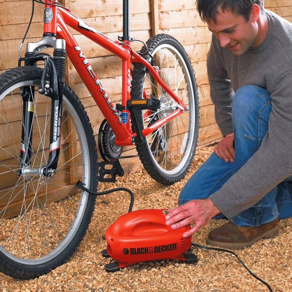 Mini Compressor de Ar Portátil Digital 12V ASI200-LA BlackDecker