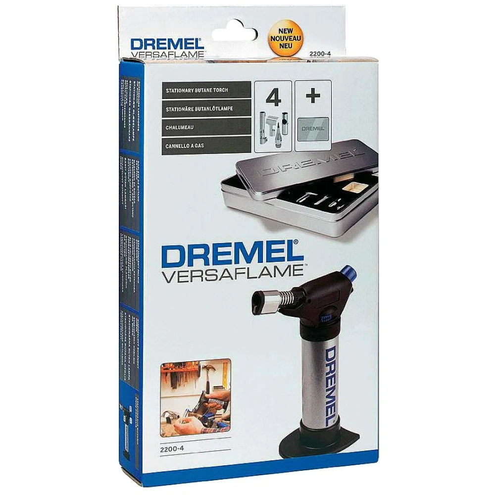 Mini Maçarico Multiuso Versaflame à Gás 0 a 1200°C F0132200JA Dremel
