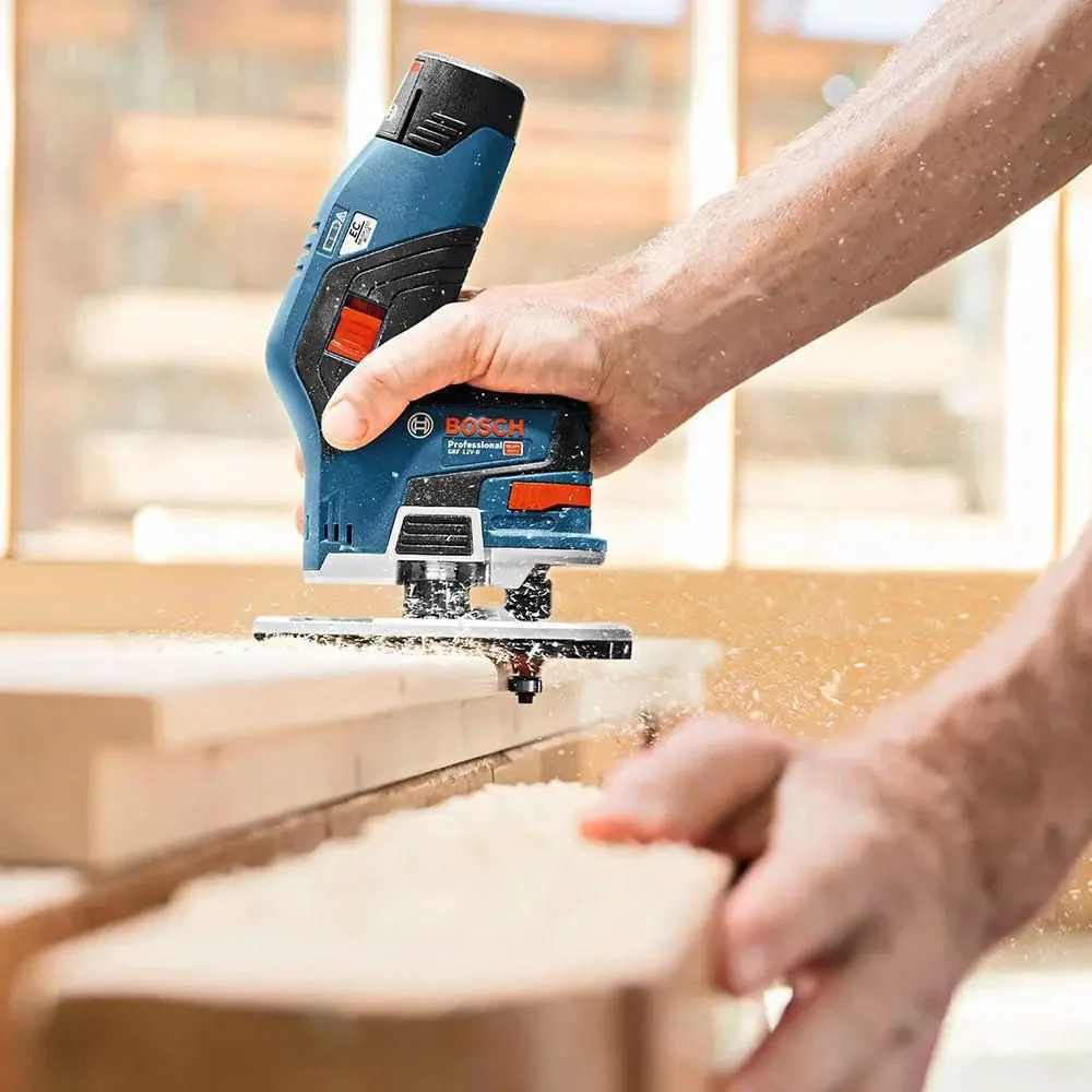 Mini Tupia sem Fio à Bateria Não acompanha 12V GKF 12V-8 Bosch