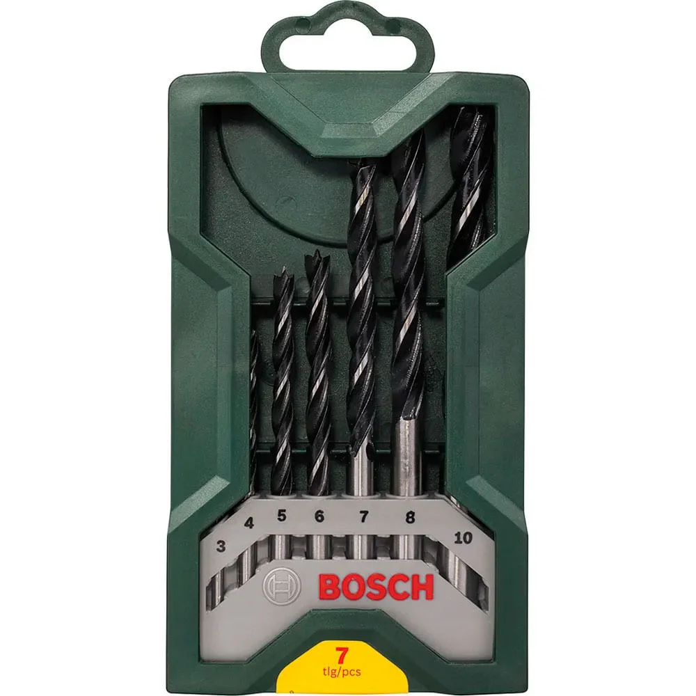 Mini X- Line com 7 Brocas para Madeira Bosch