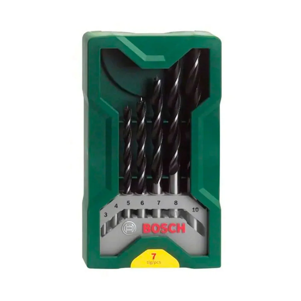 Mini X- Line com 7 Brocas para Madeira Bosch