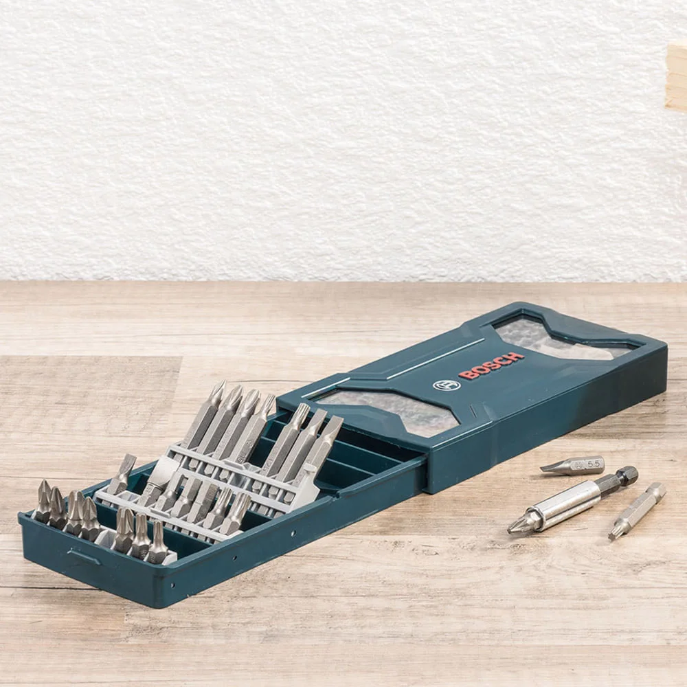 Mini XLine com 25 Pontas Aparafusadoras Bosch