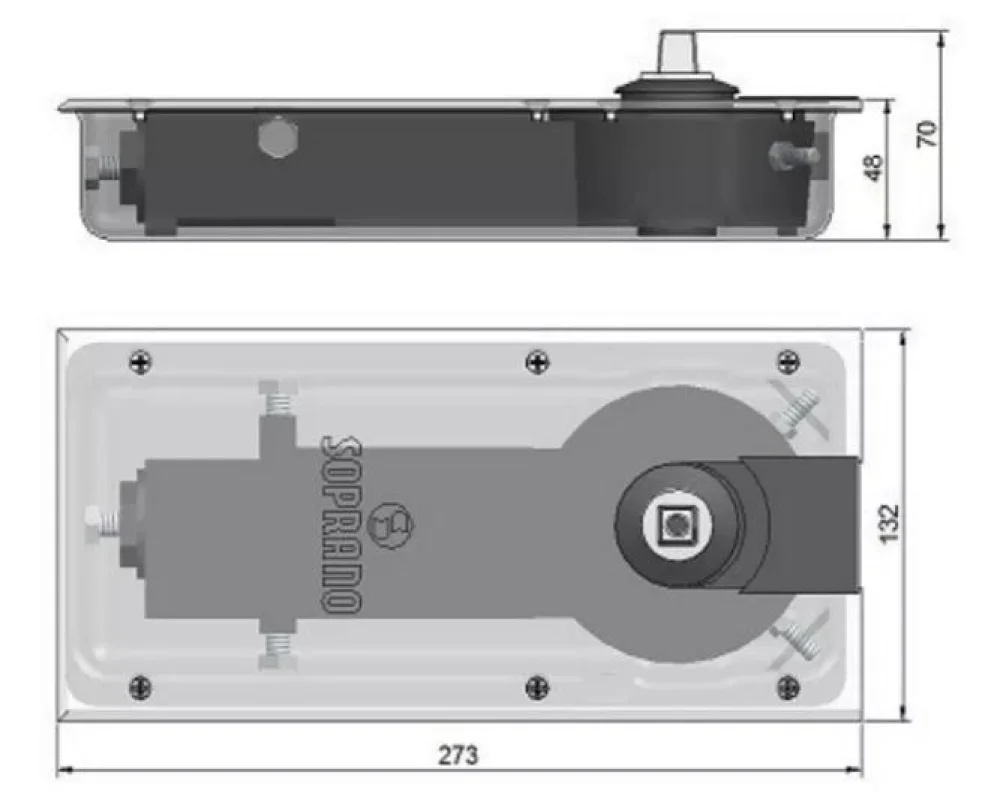 Mola Aérea A302 Força 2 Prata Soprano