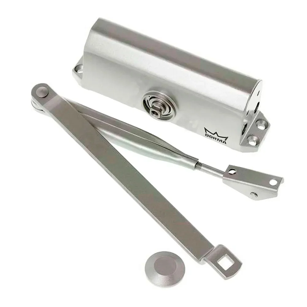 Mola Aérea Hidráulica para Porta de Madeira Ferro Alumínio 850mm MA200/2 Dorma