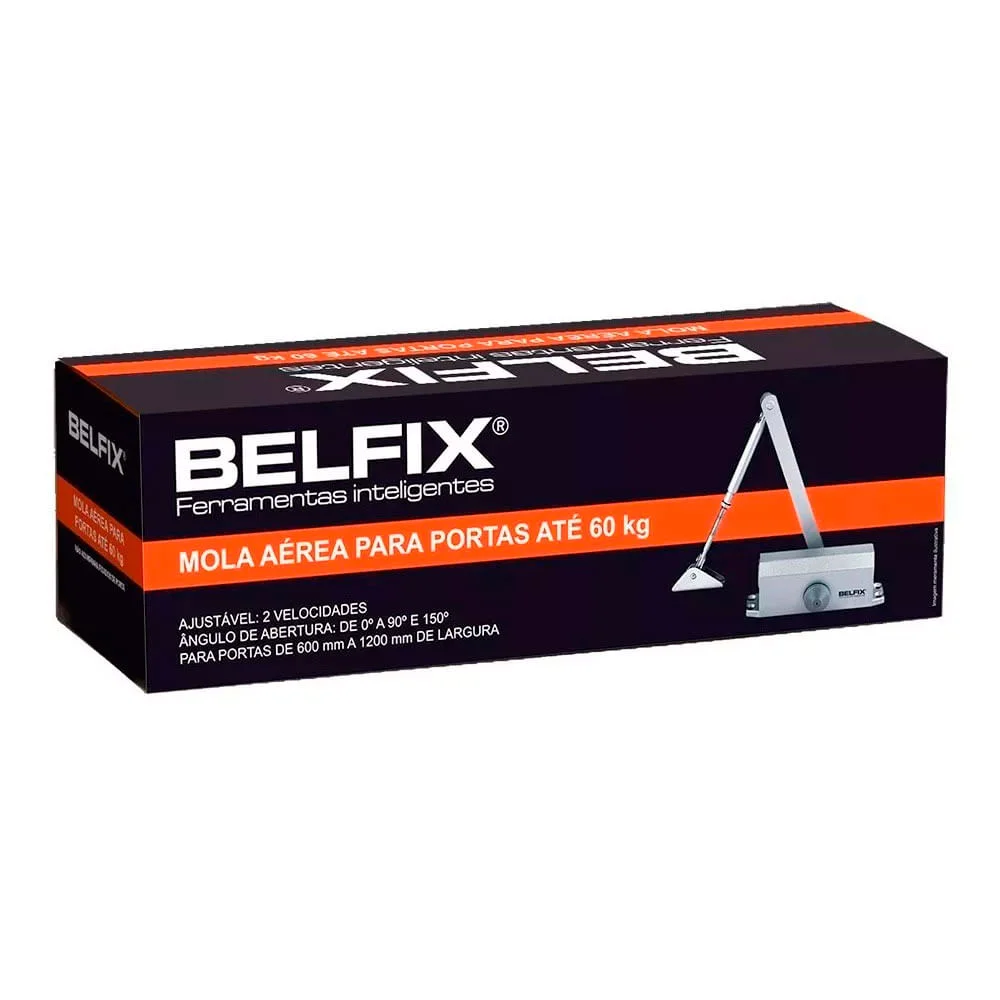Mola Aérea para Portas Externas e Internas Até 45kg 204000 Belfix