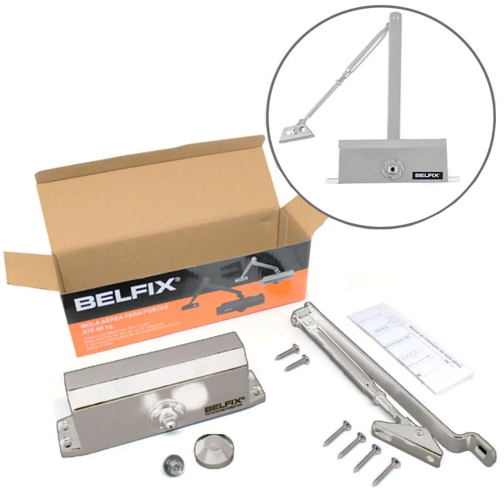 Mola Aérea para Portas Externas e Internas Até 60kg 206000 Belfix