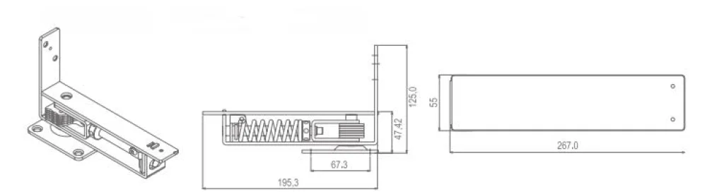 Mola de Topo Cromado 9000 CR Yale