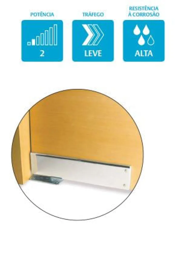 Mola de Topo Cromado 9000 CR Yale