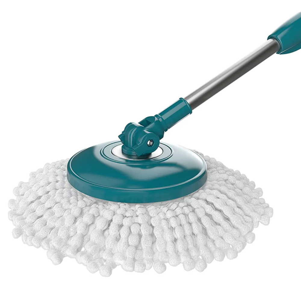 Mop Giratorio Flash Limp Fit 360 Spin Extensível 128m Microfibra Refil e Balde Outlet