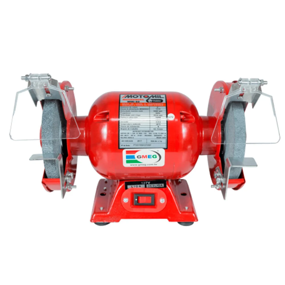 Moto Esmeril Monofásico 360 Watts MMI-50 Motomil