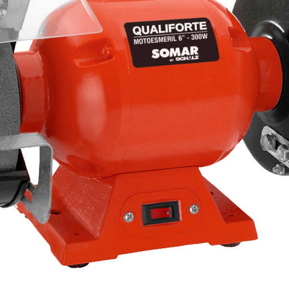 Moto Esmeril Qualiforte 152mm 300 Watts 10011024 Somar