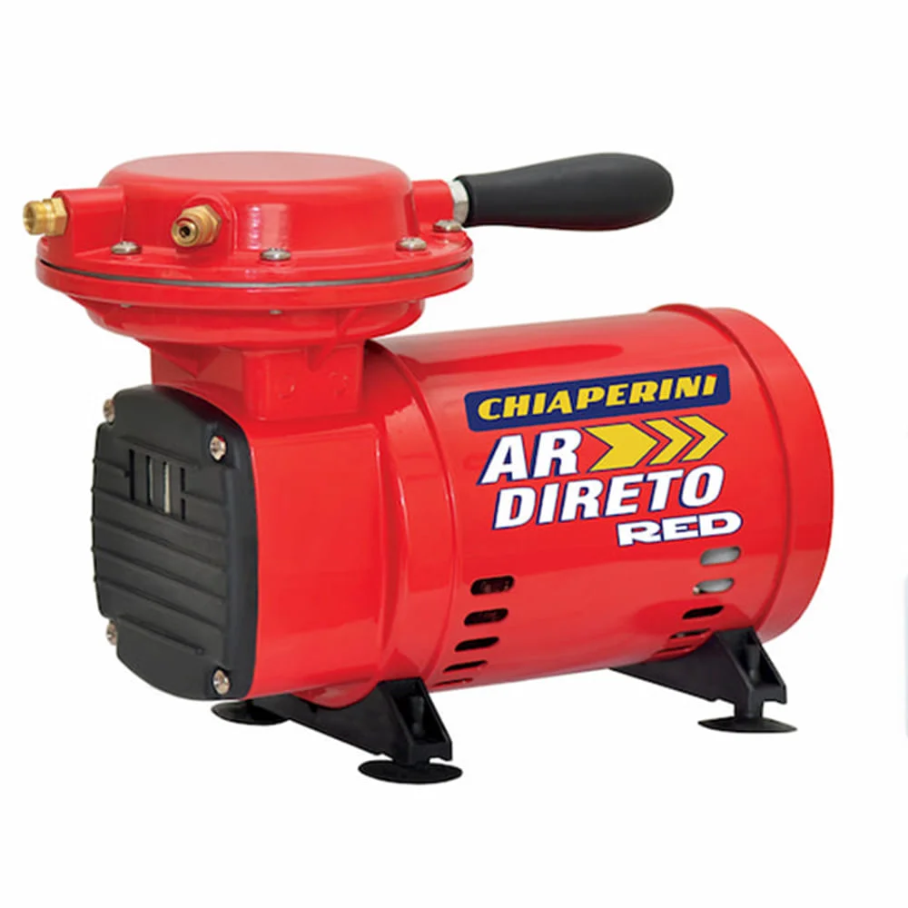 Motocompressor de Ar Direto Vermelho C/M 1/3HP 20328 Chiaperini
