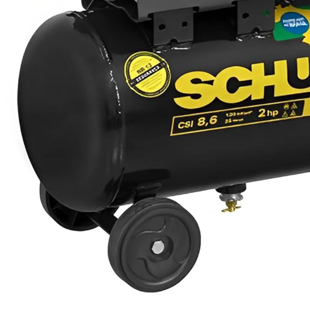 Motocompressor Pratiko CSI 86 pcm 25 Litros 2Hp Schulz 220 Volts