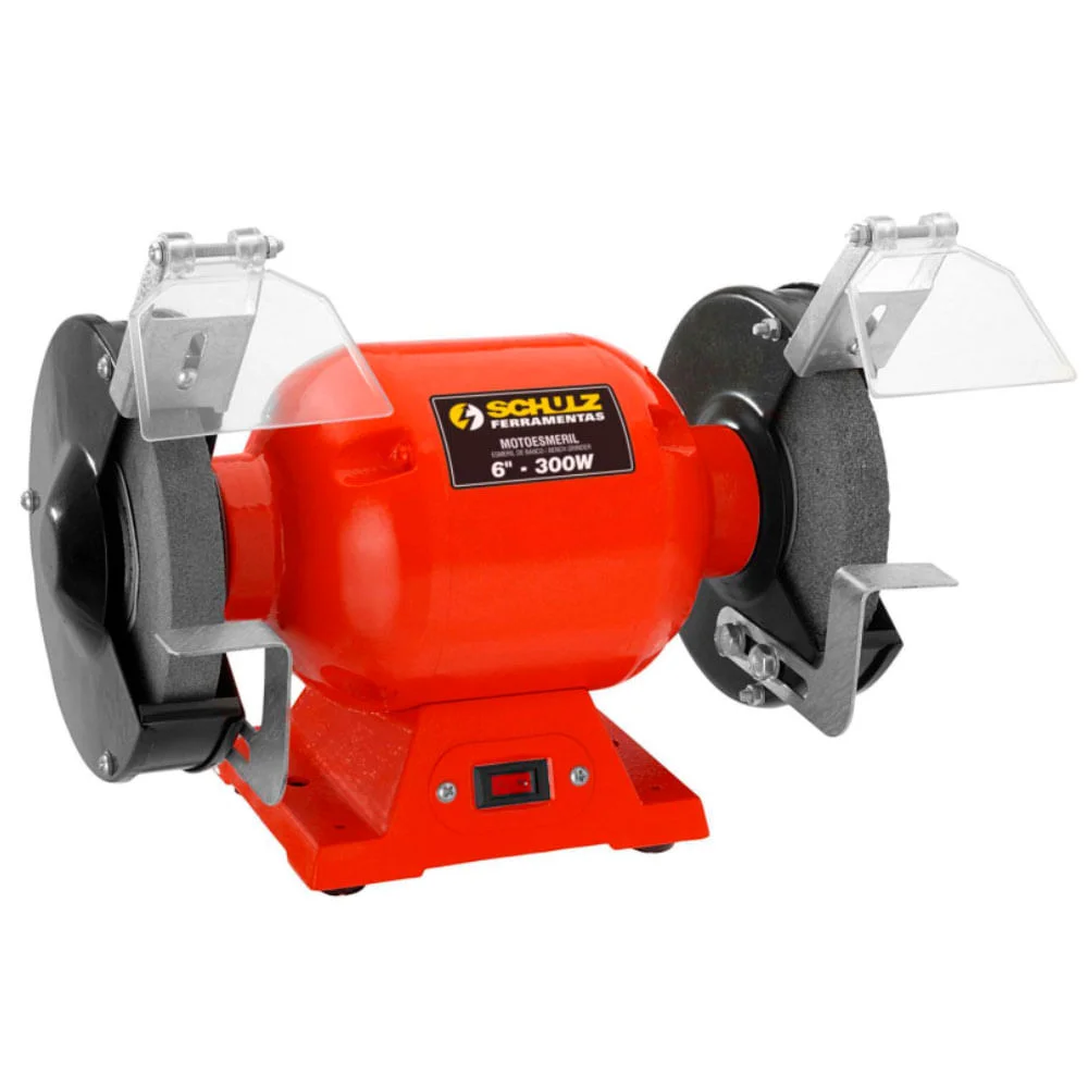 Motoesmeril de Bancada 6 Polegadas 300 Watts Schulz